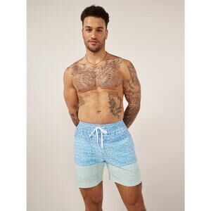 Chubbies The Ocean Trifecta 5.5" Swim Trunks Size S NWOT